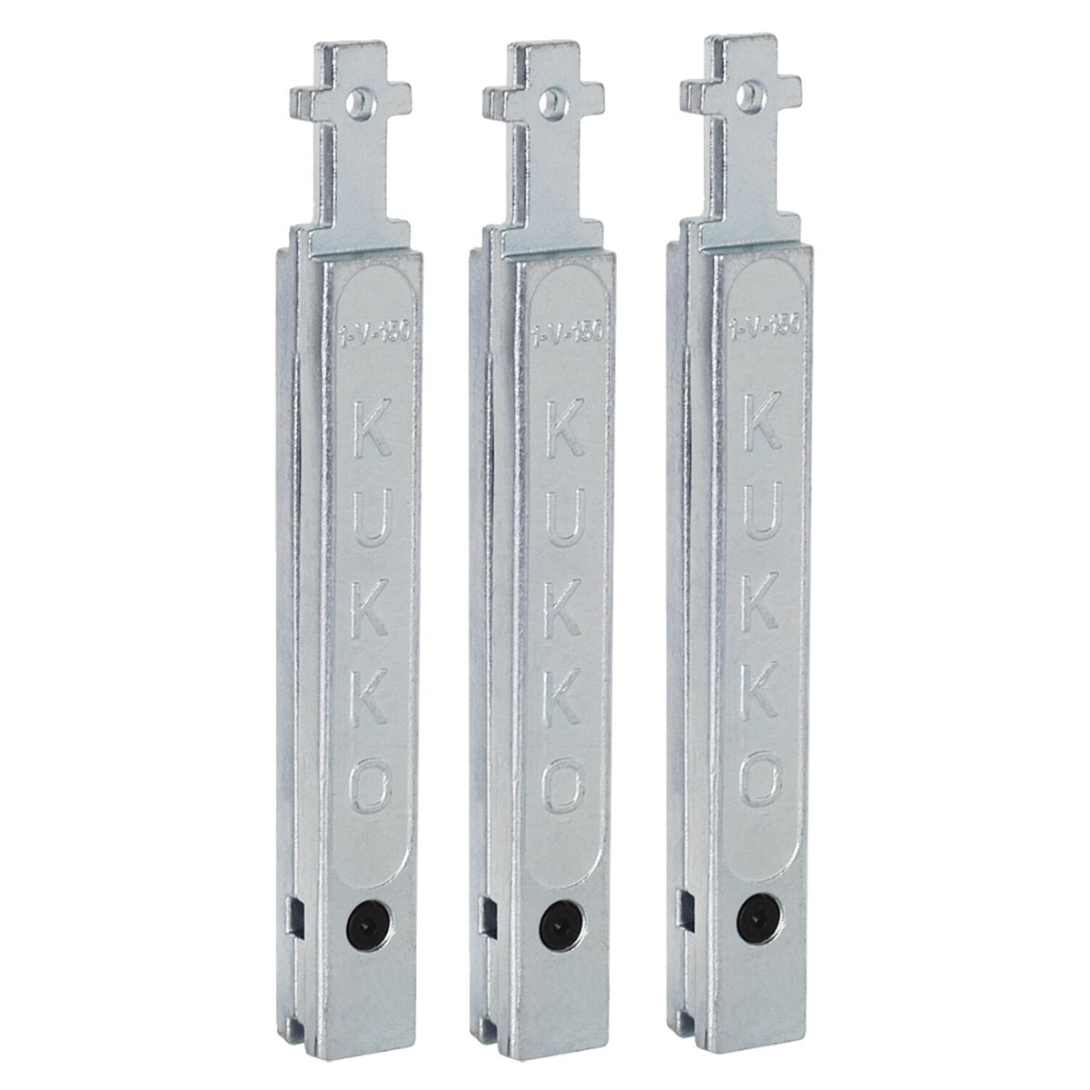 Kukko, 3 jaws extensions for 'Quick Adjusting jaw' pullers