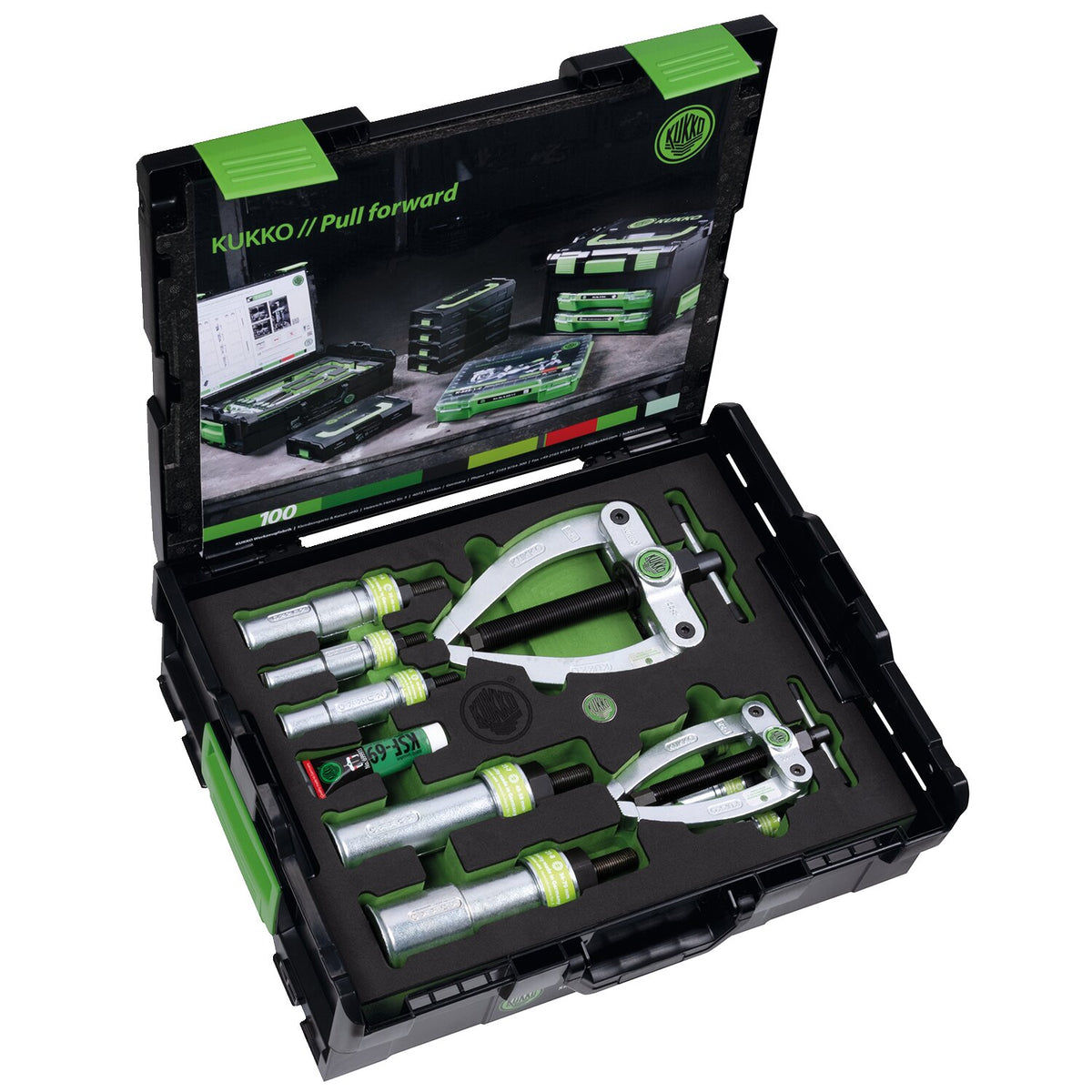 Kukko, ball bearing inner puller set