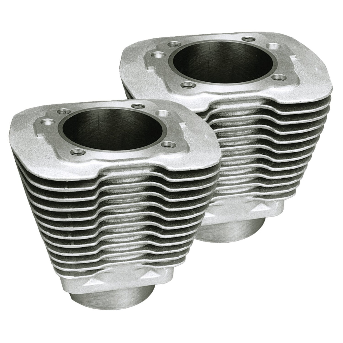 S&S, 3-5/8" big bore Evo cylinder set. Black