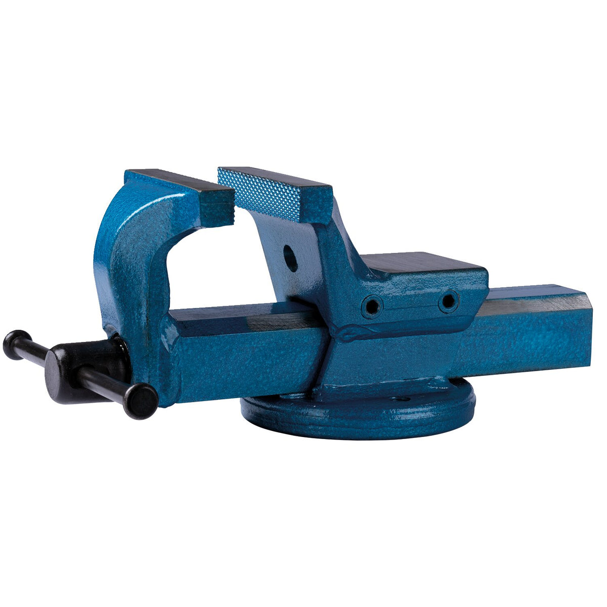 Kukko, parallel bench vise. Blue. 150mm jaw spread
