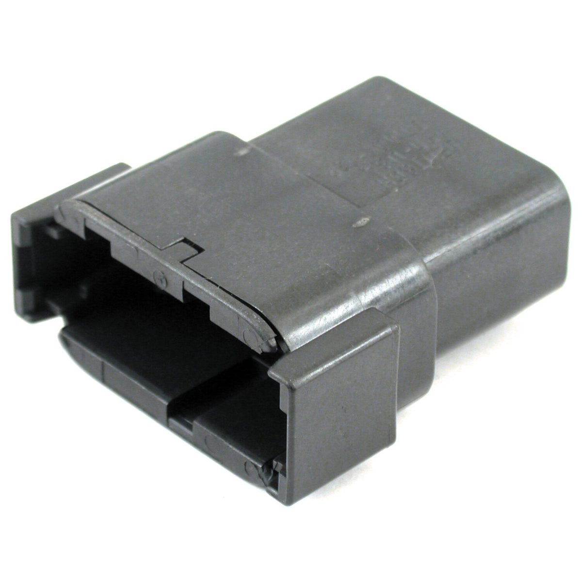 NAMZ, Deutsch DTM connector. Black, receptacle, 12-pins