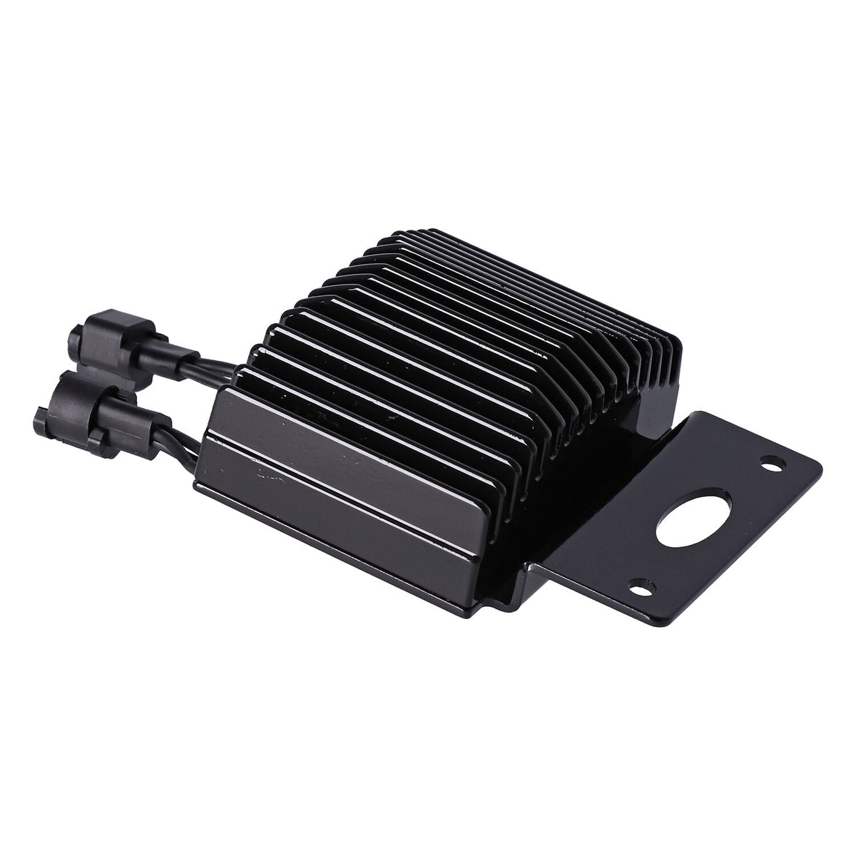 Cycle Electric, voltage regulator/rectifier. Black