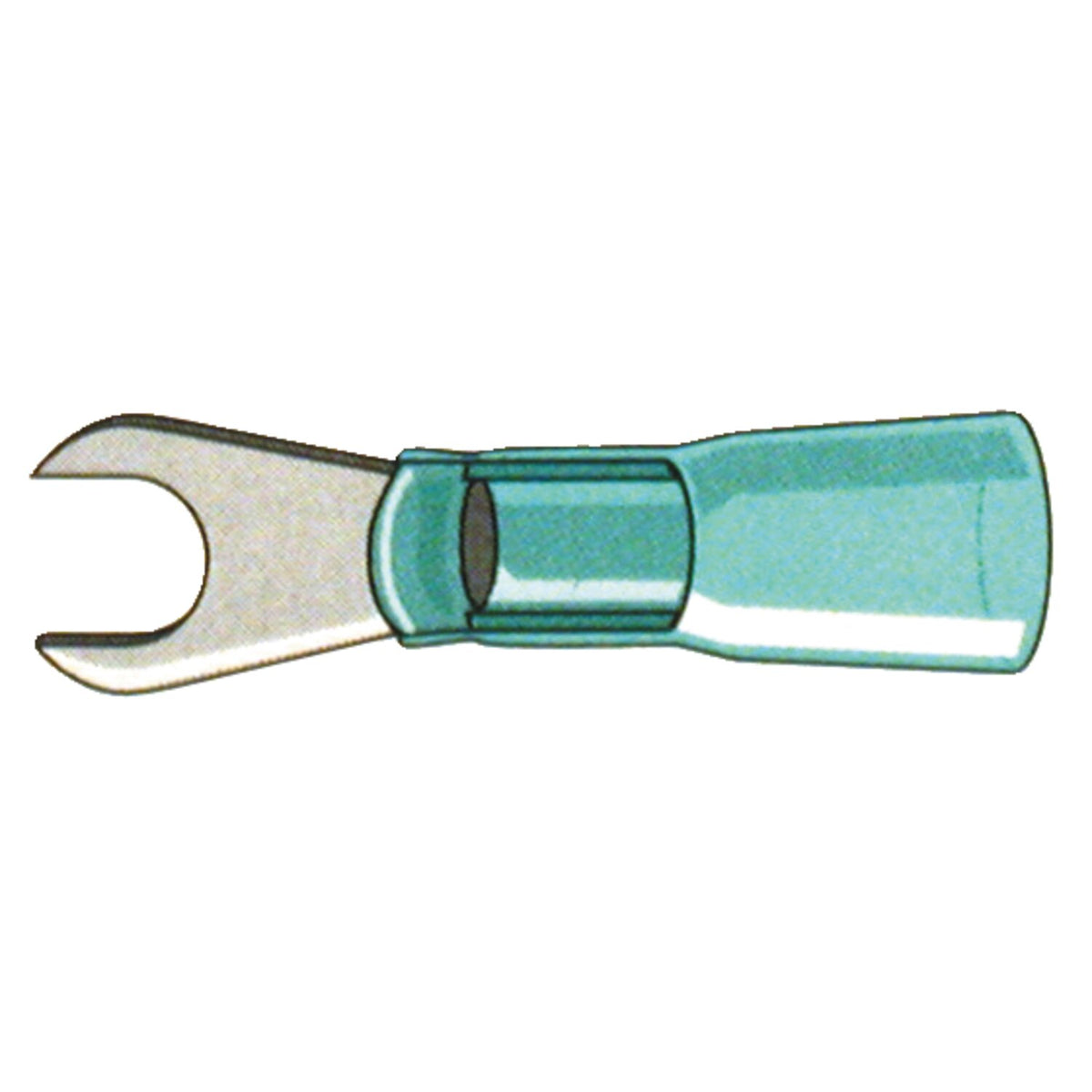 Standard Co, Spade terminal connectors #6. Blue