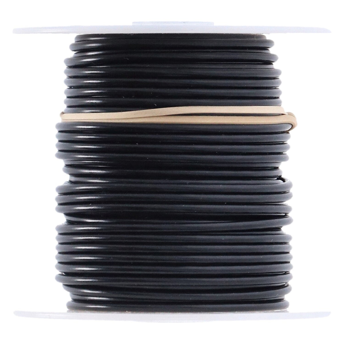 Wire on spool, 14 gauge. 100 ft. Black