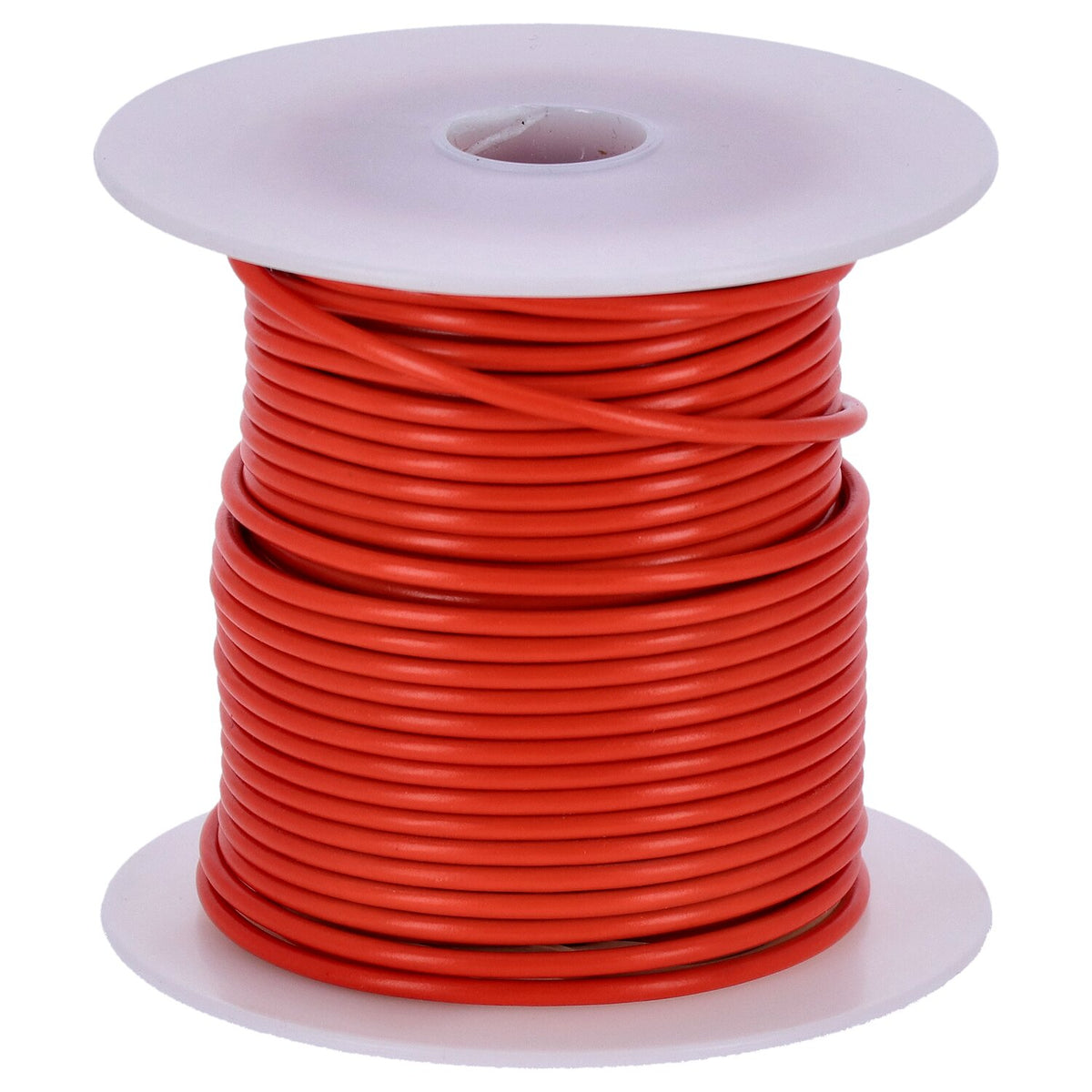 Wire on spool, 14 gauge. 100 ft. Orange