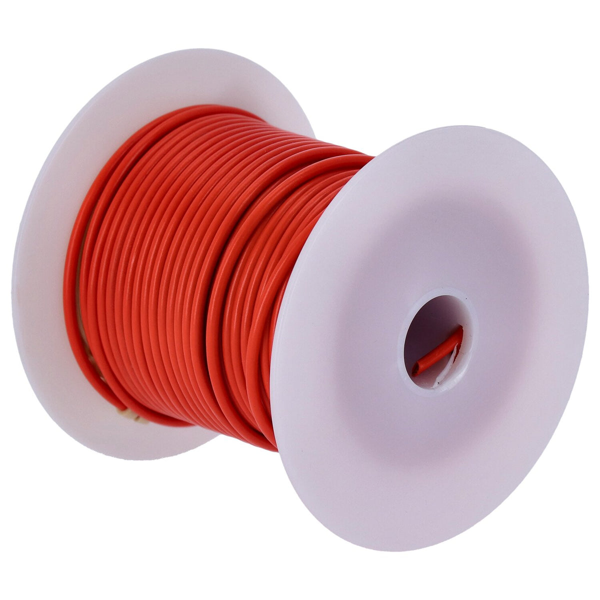 Wire on spool, 14 gauge. 100 ft. Orange