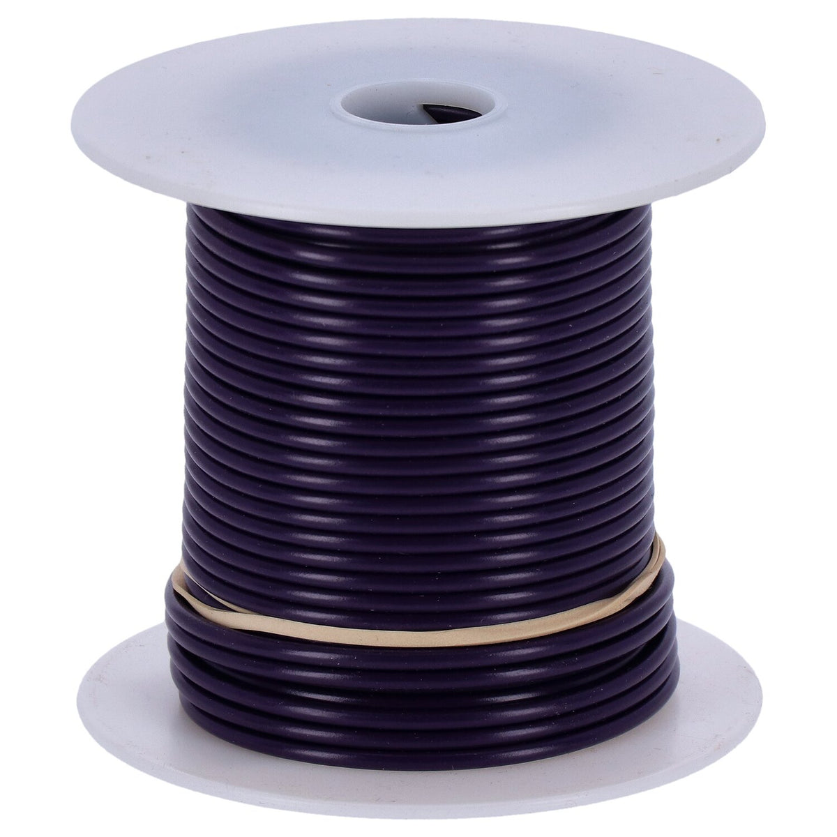 Wire on spool, 14 gauge. 100 ft. Purple