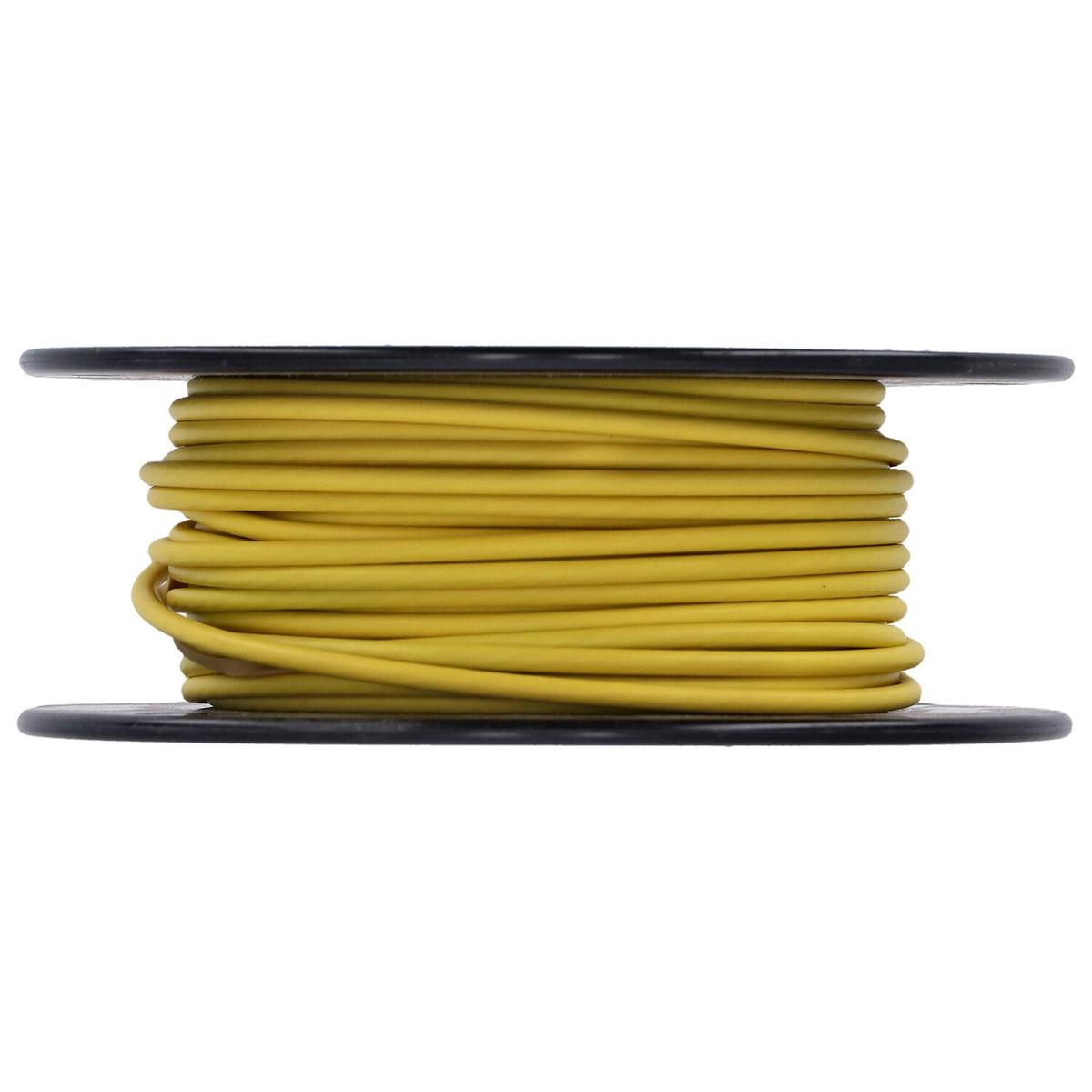Wire on spool, 10 gauge. 100 ft. Yellow