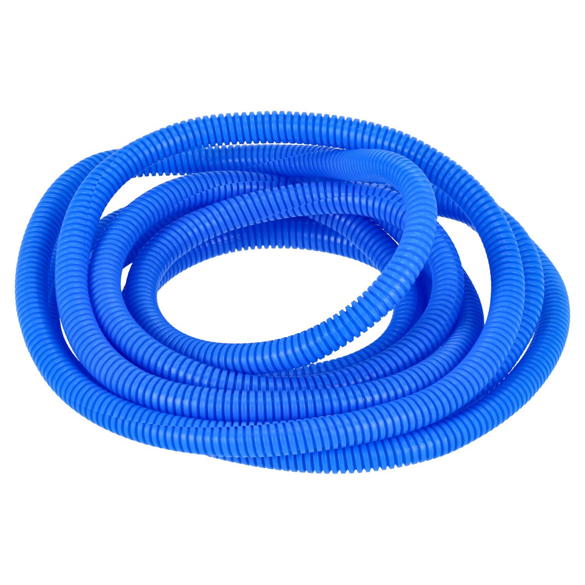 PVC split wiring loom, 12ft, 3/8" I.D. (9.53mm). Blue