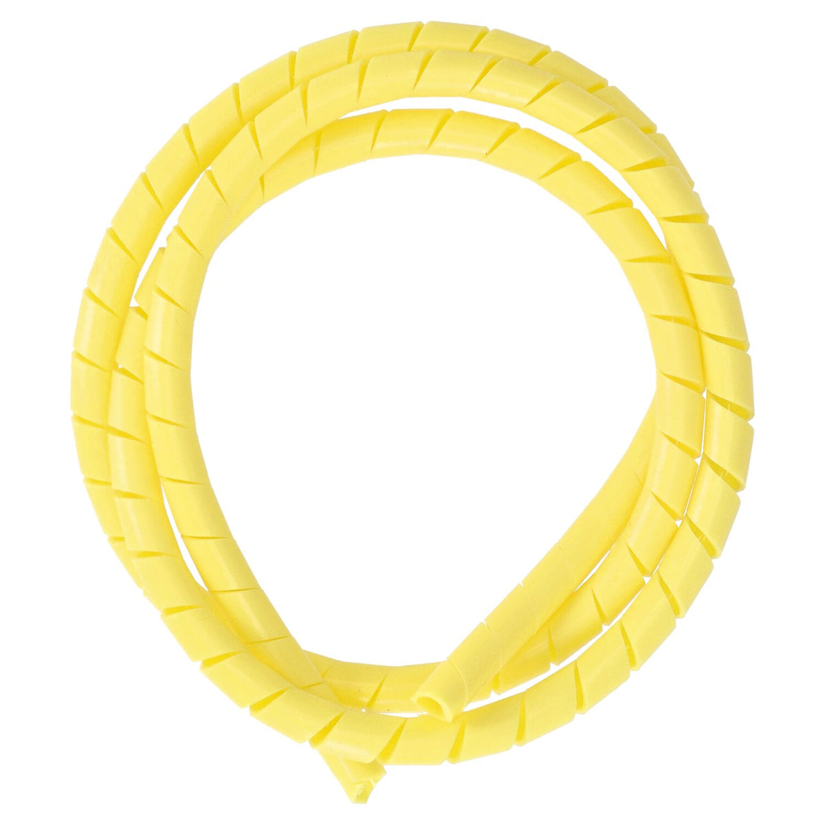 Spiral wrap, wiring loom. 1/2" dia. Yellow