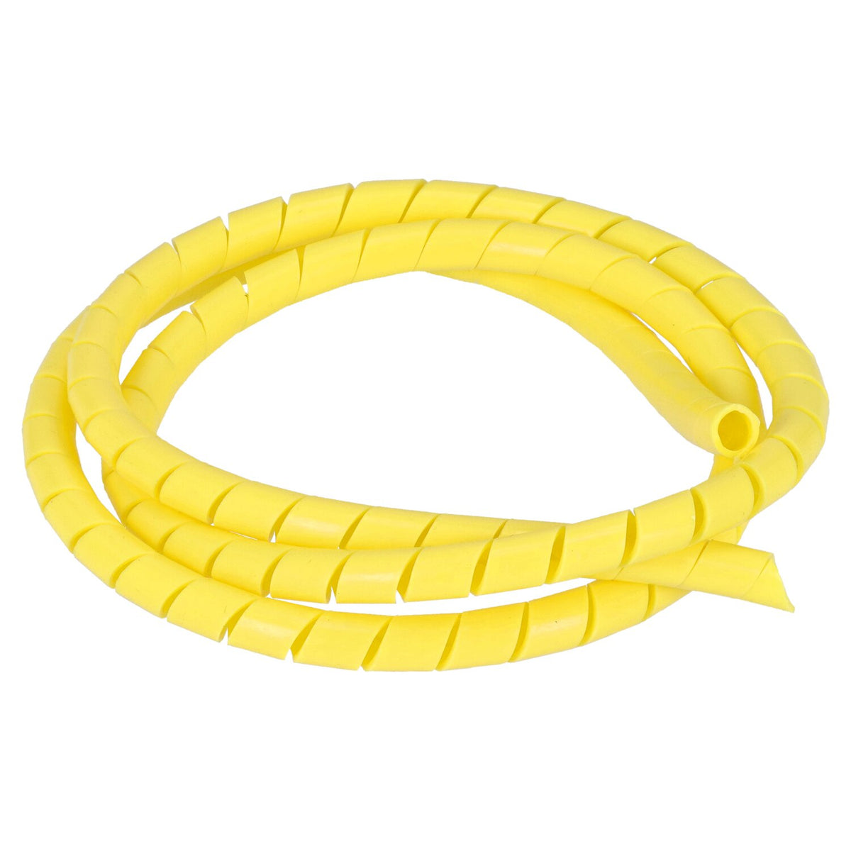 Spiral wrap, wiring loom. 1/2" dia. Yellow