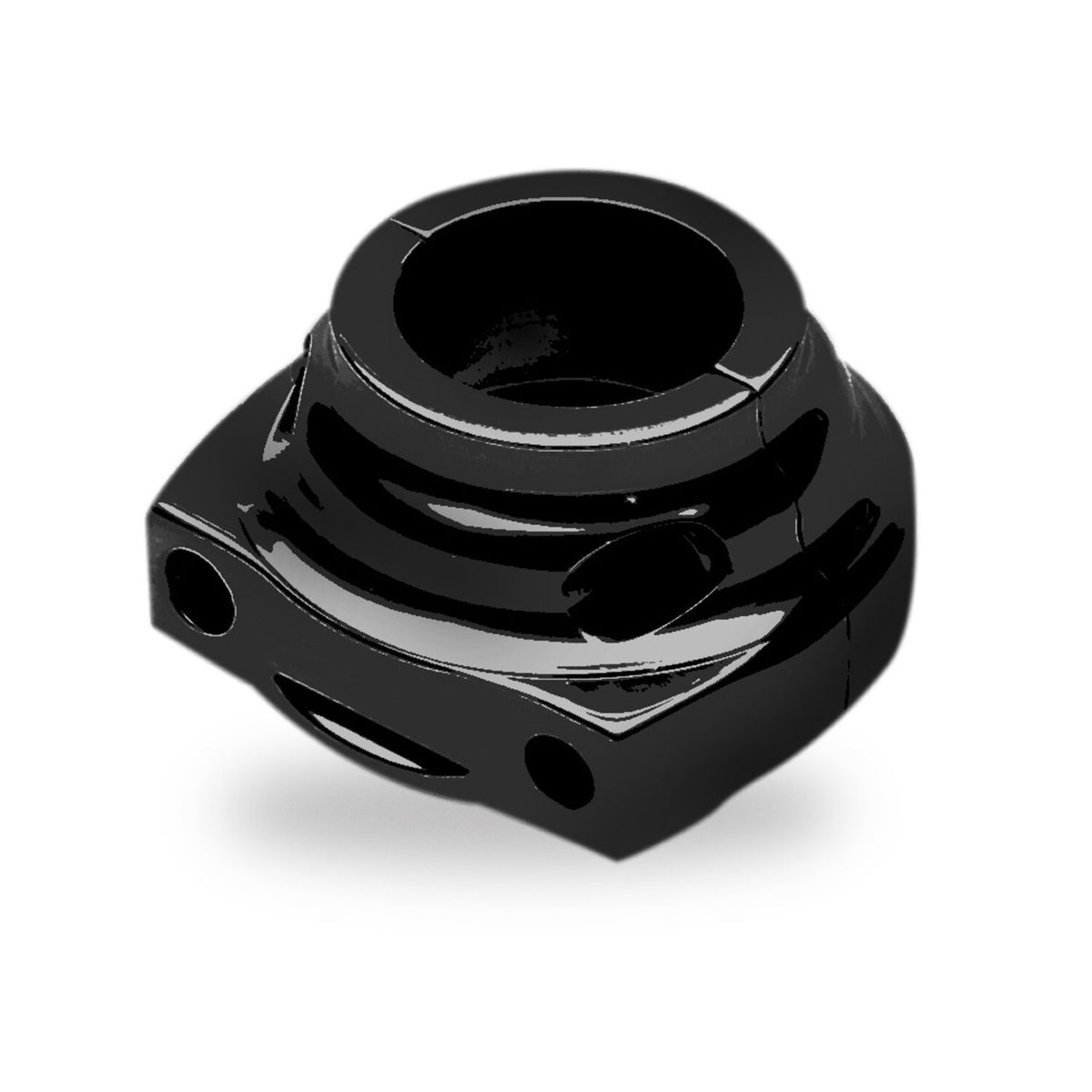 Performance Machine, Contour throttle clamp. Black