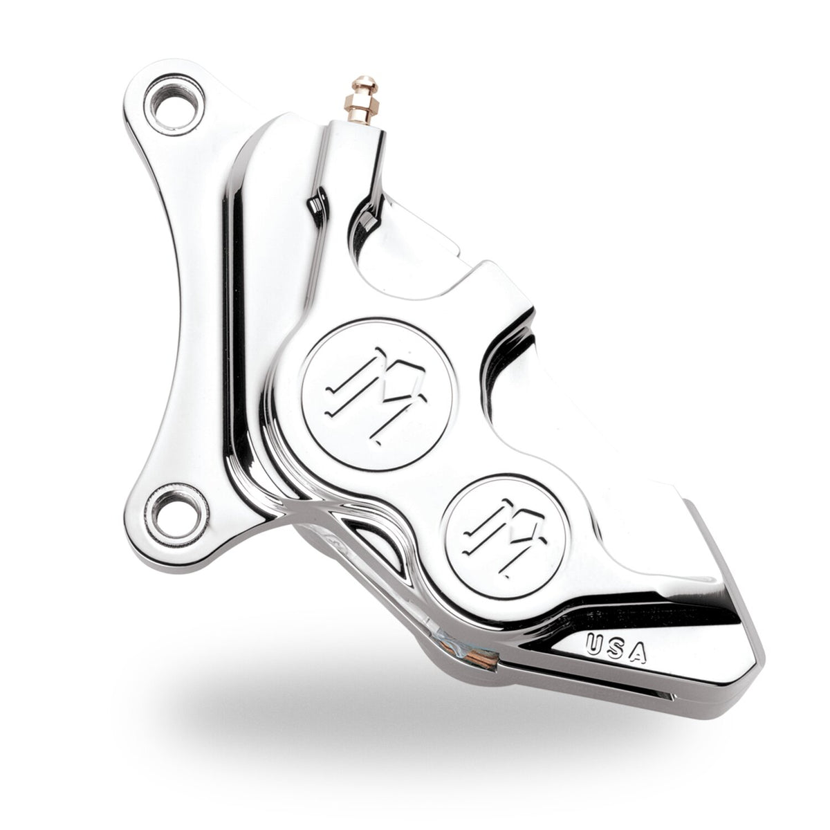 PM, 4-p 137x4b caliper. Bolt-on, 11.5" left front. Chrome