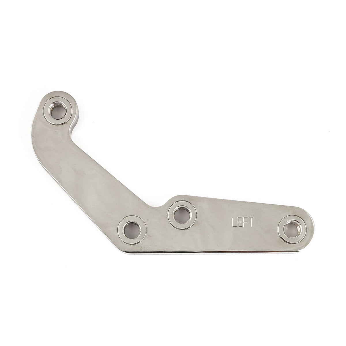 PM, Caliper bracket, 11.5" front left. Chrome