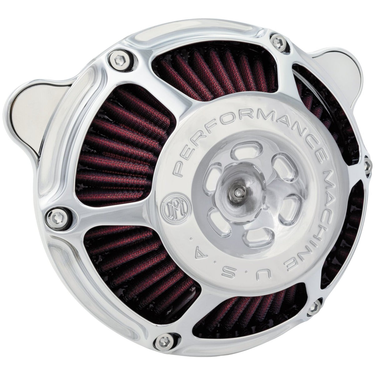 PM, 'Max HP' air cleaner kit. Chrome