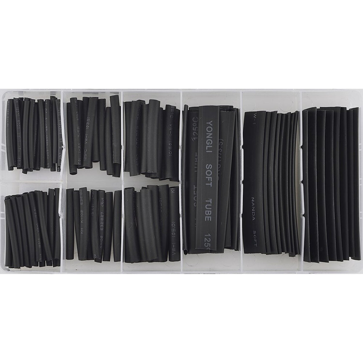 Sonic, Shrinking tube assortment. 127-piece set