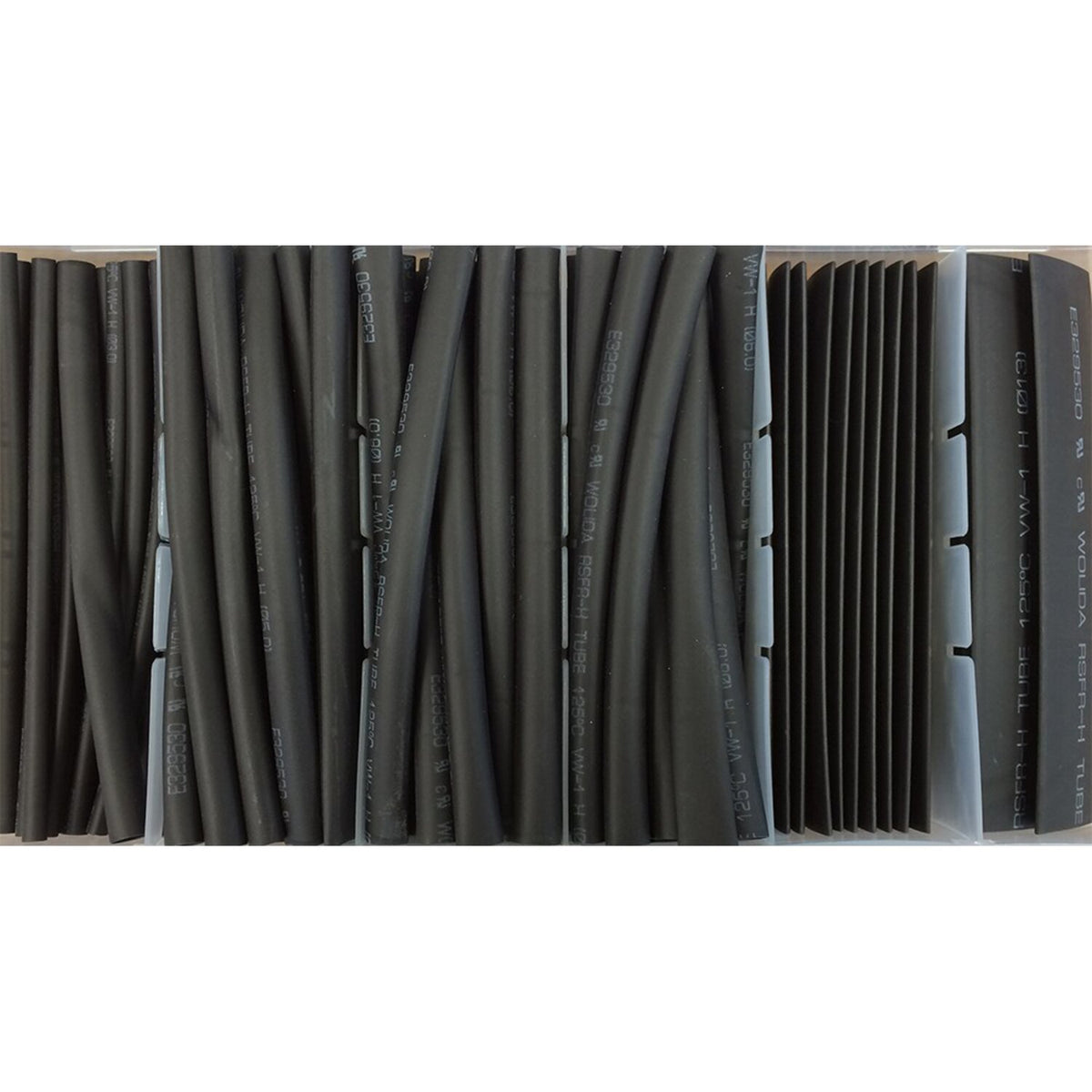 Sonic, shrink tube assortment box. 85-piece