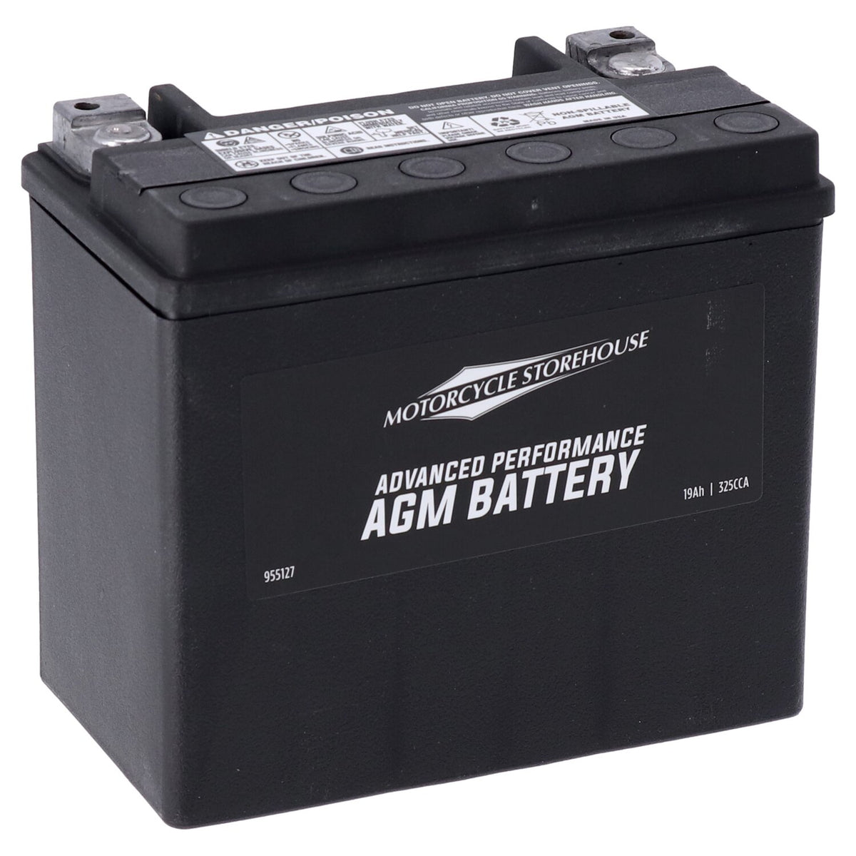 MCS, Advance Series - AGM sealed battery. 12V, 19Ah, 325CCA