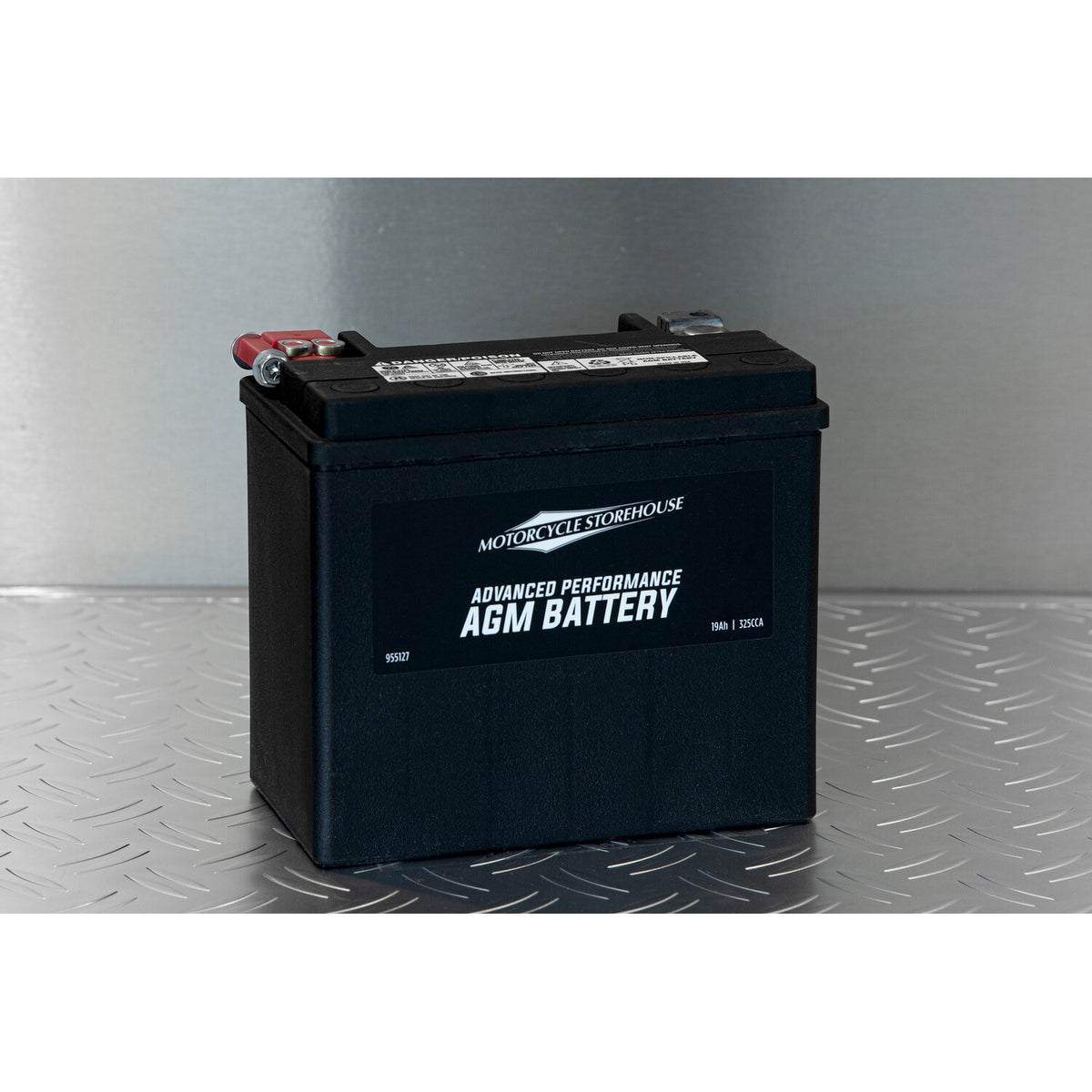 MCS, Advance Series - AGM sealed battery. 12V, 19Ah, 325CCA