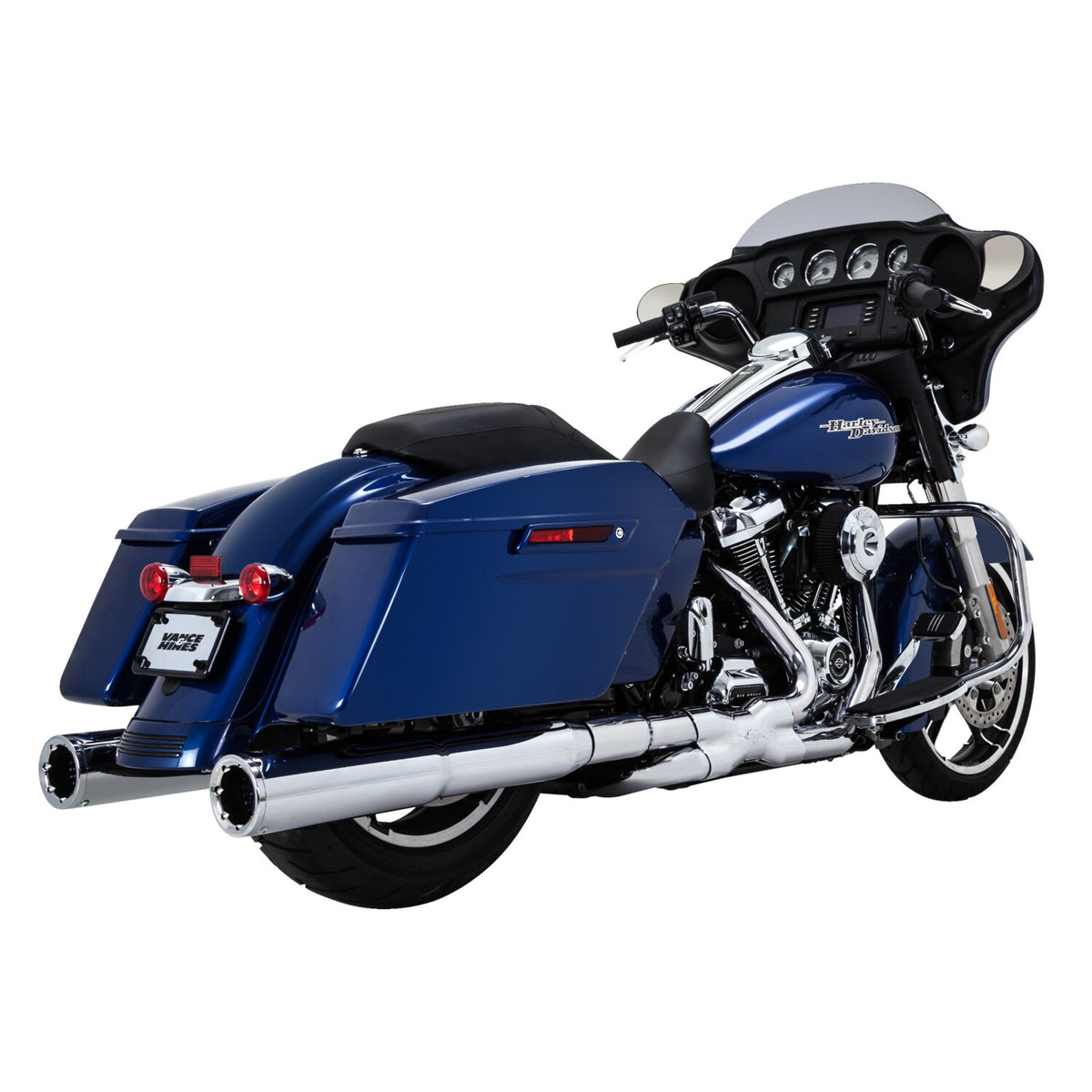 Vance & Hines, Power Duals PCX crossover head pipes. Chrome