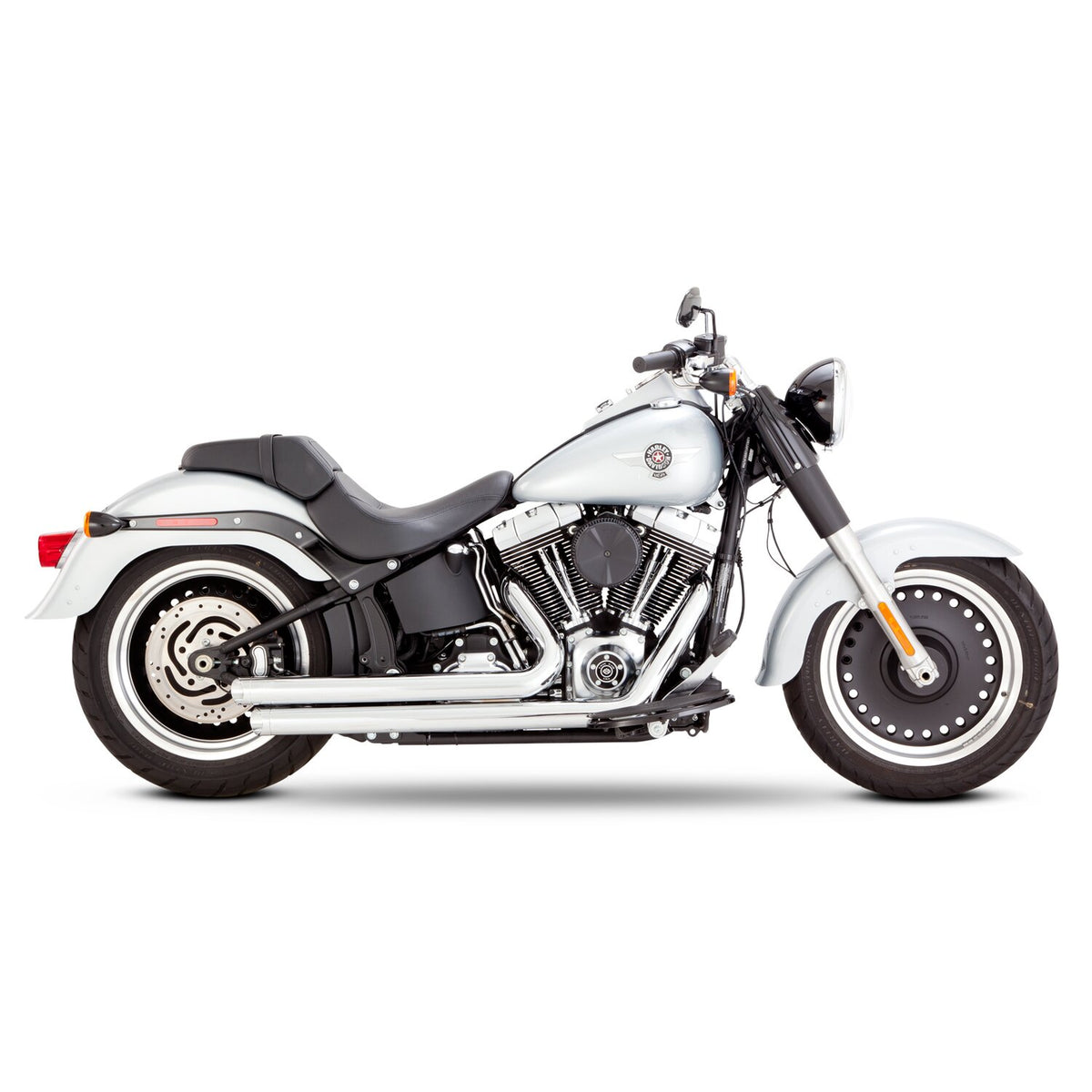 Vance & Hines, 2-1/2" bigshots staggered PCX exhaust. chrome