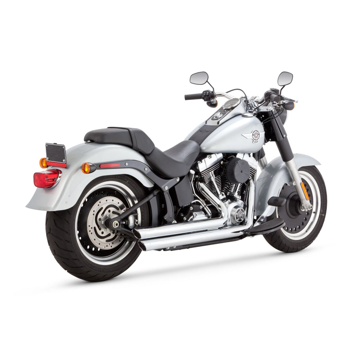 Vance & Hines, 2-1/2" bigshots staggered PCX exhaust. chrome