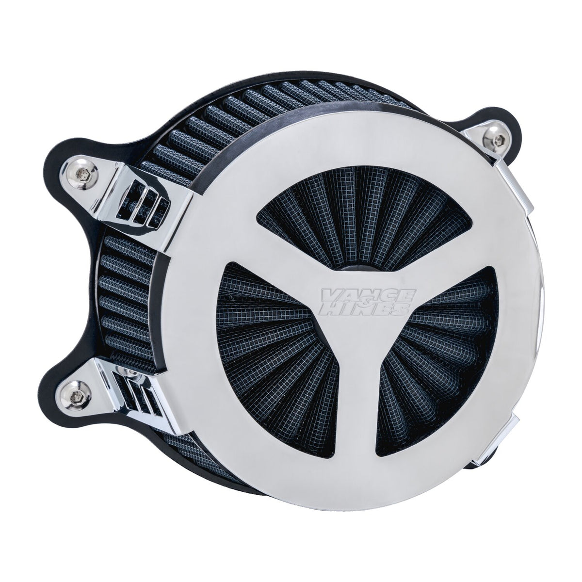 Vance & Hines, VO2 radiant III air intake. chrome