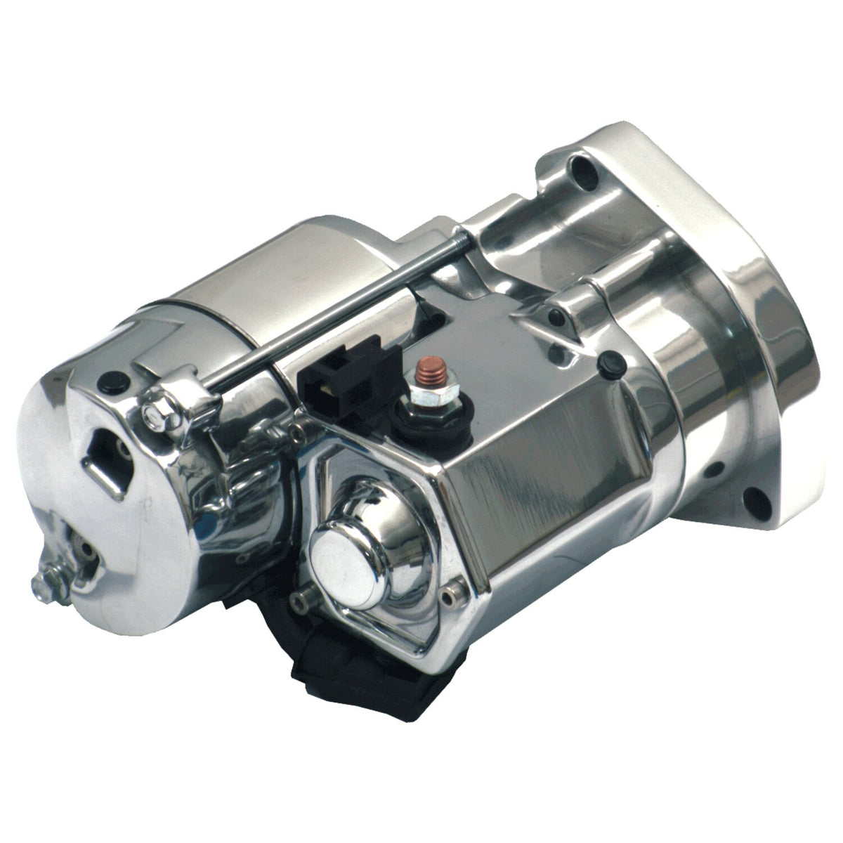 Spyke, starter motor 1.4KW. Polished