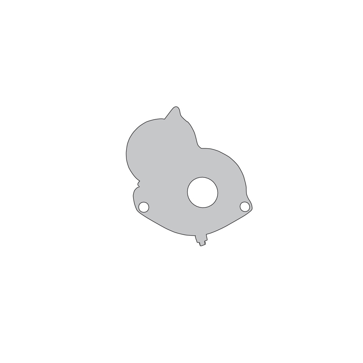 Spyke, starter motor 1.4KW. Chrome
