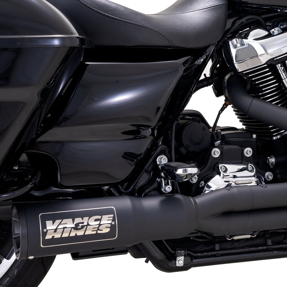 Vance & Hines, 2-1 hi output RR PCX exhaust. black
