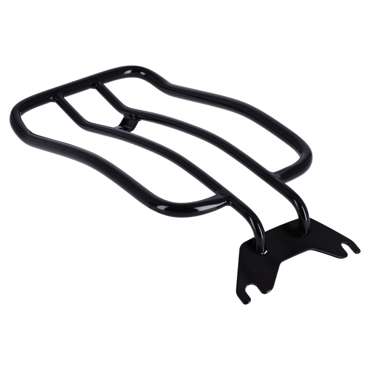Solo seat luggage rack, 7". Black