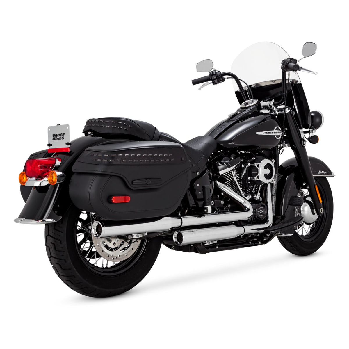 Vance & Hines, Eliminator 300 slip-on mufflers. PCX. chrome