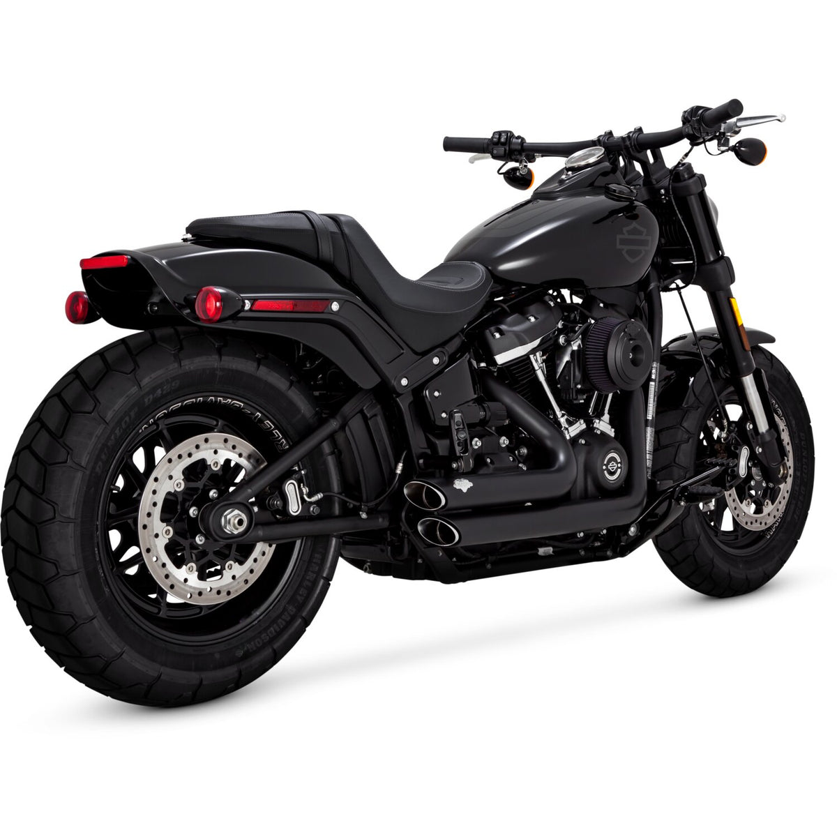 Vance & Hines, Shortshots staggered PCX exhaust. black