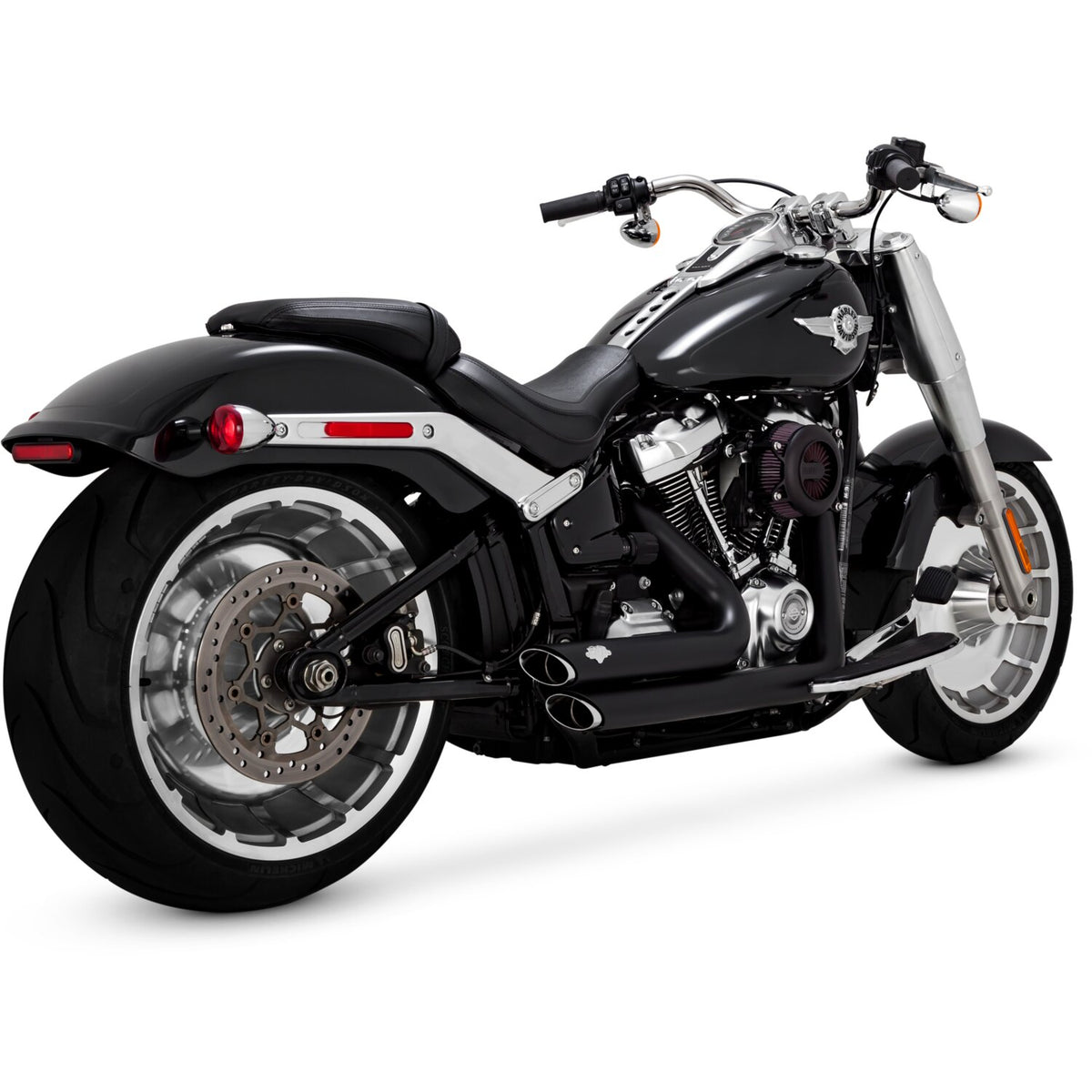 Vance & Hines, Shortshots staggered PCX exhaust. black