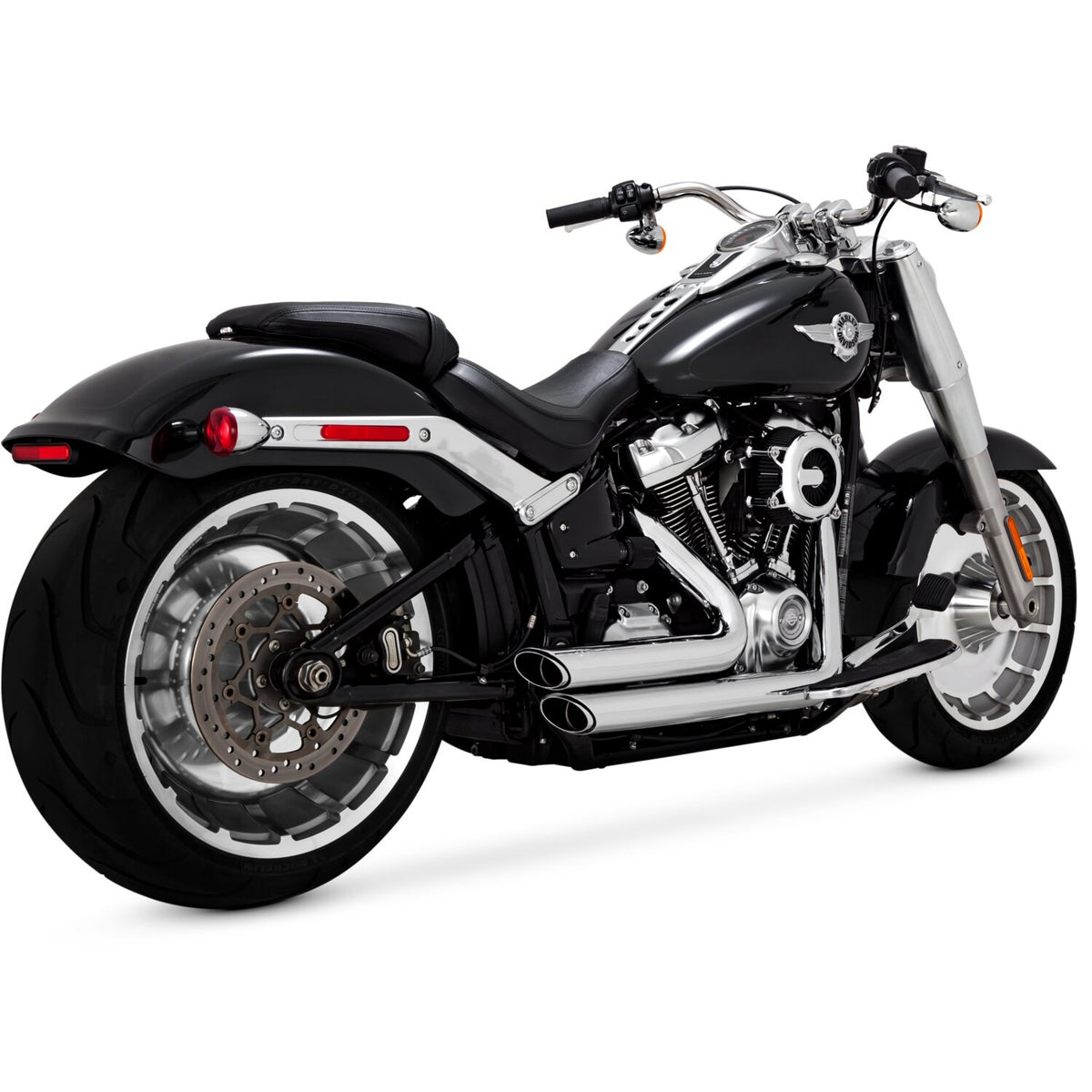 Vance & Hines, Shortshots staggered PCX exhaust. chrome