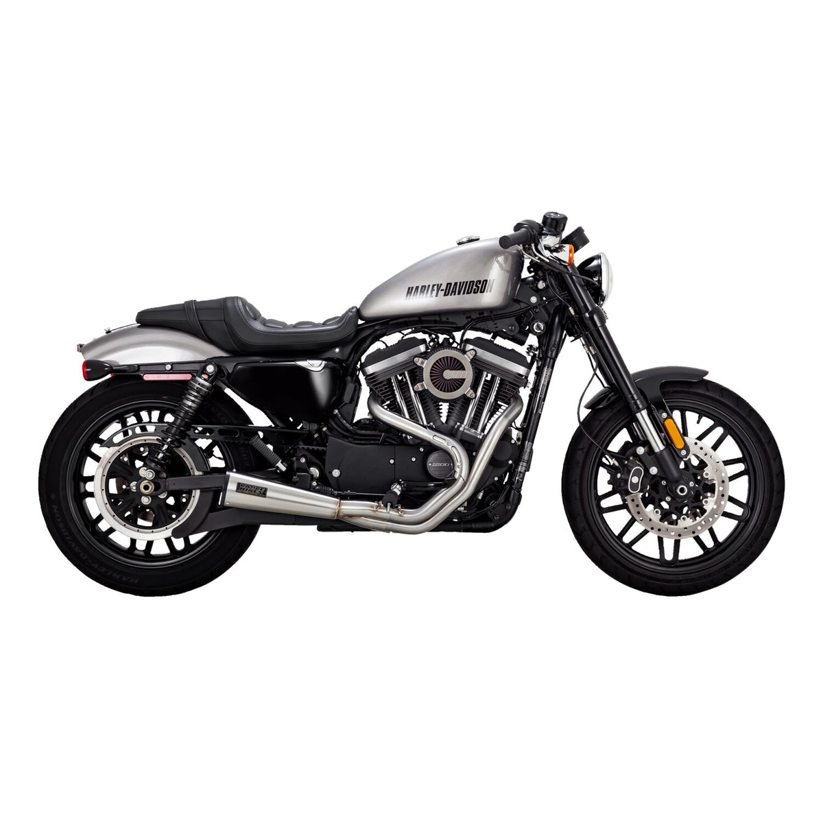 Vance & Hines, 2-1 upsweep exhaust. PCX. brushed