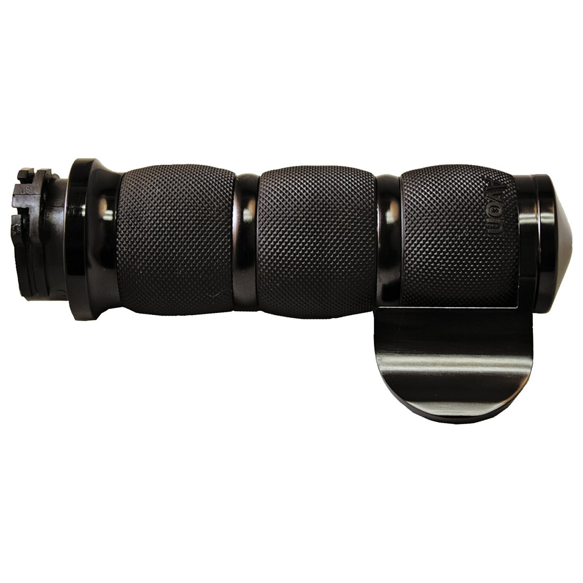 Avon air cushioned grips, black anodized