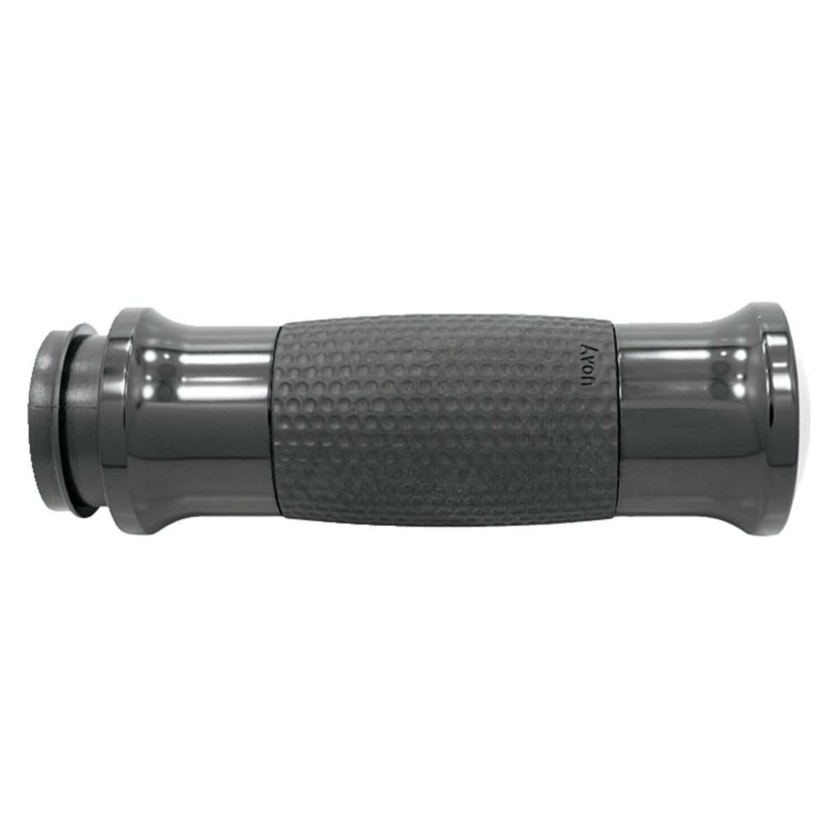 Avon, Air Gel handlebar grip set. Black anodized
