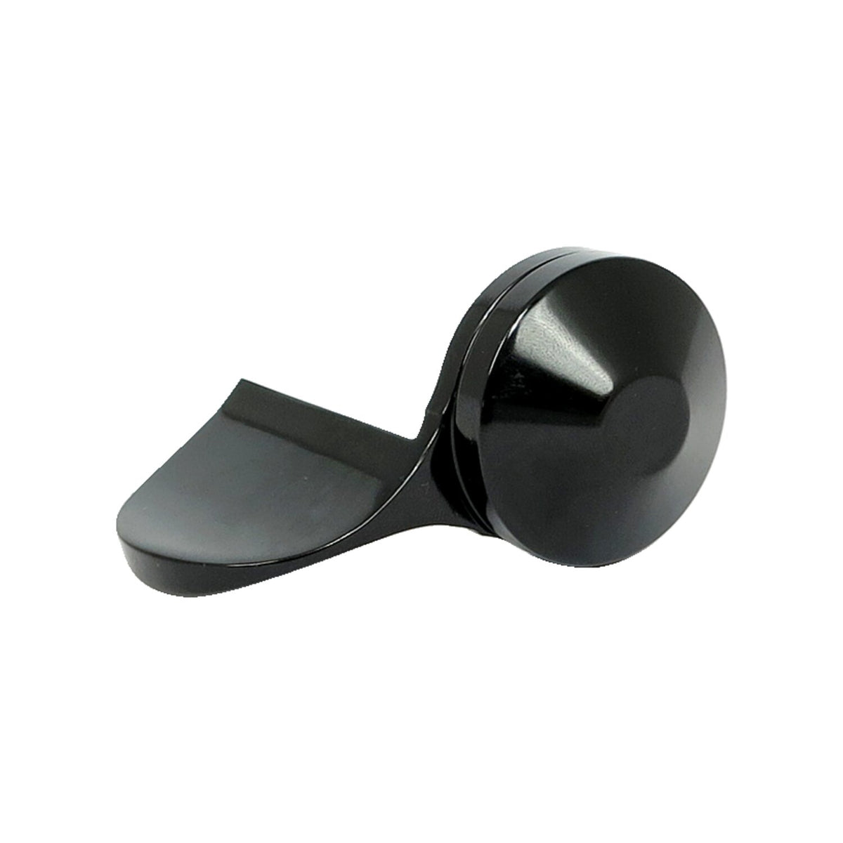 Avon throttle assist end cap Air Cushion, black anodized