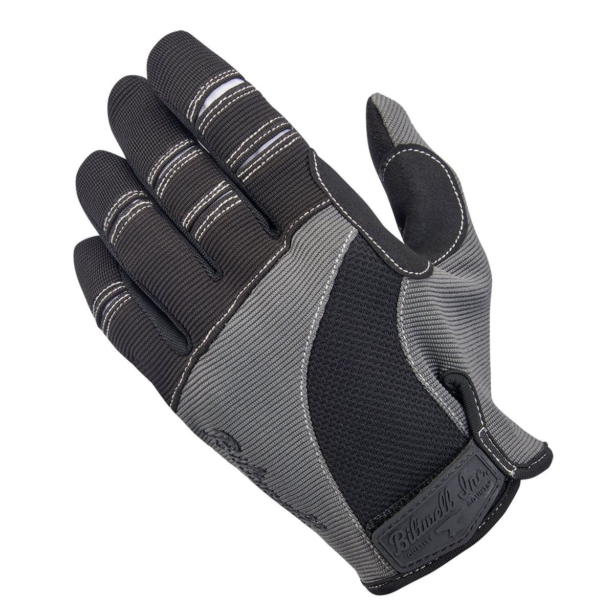 Biltwell Moto gloves gray/black