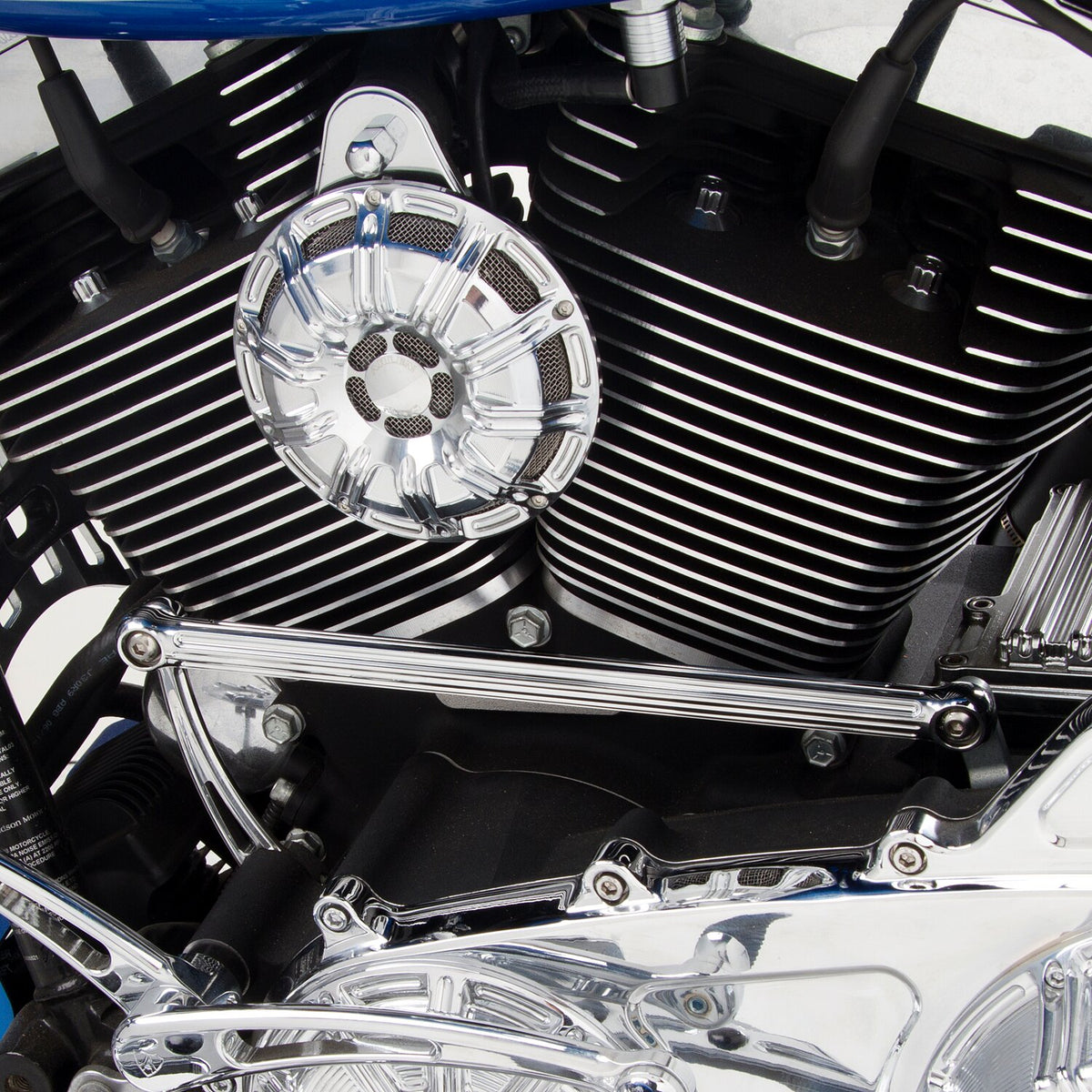 Arlen Ness, shifter rod 10-Gauge. Chrome