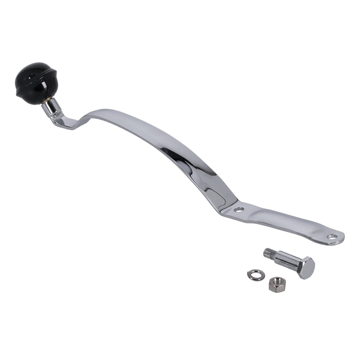 Hand shift lever. Chrome