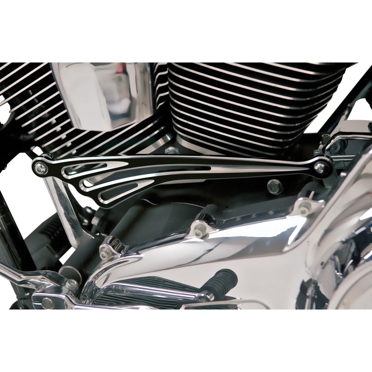 Arlen Ness, shifter rod Deep Cut Flat. Black