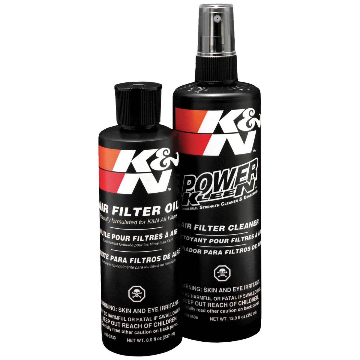 K&N, Recharger air filter service kit. Red