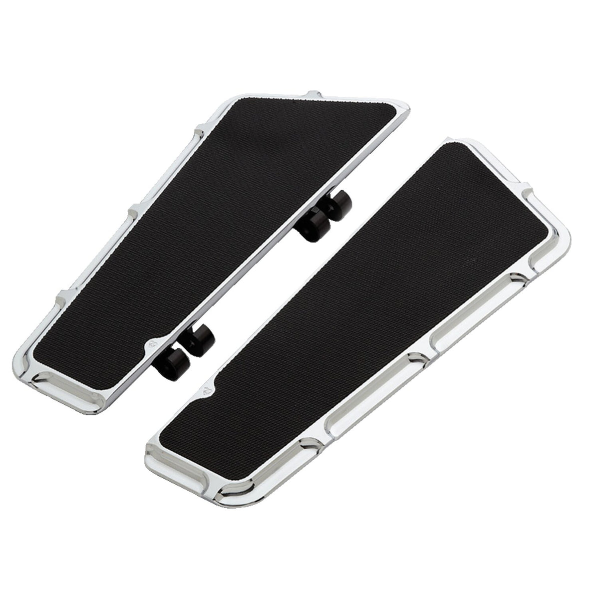 Arlen Ness, Fusion Beveled rider floorboards. Chrome