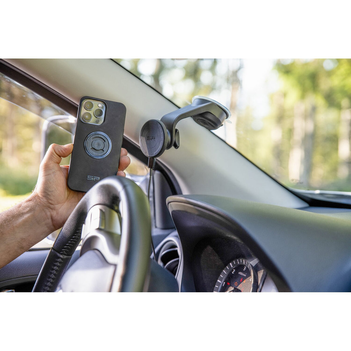 SP Connect™, Charging Suction Mount phone case holder SPC+
