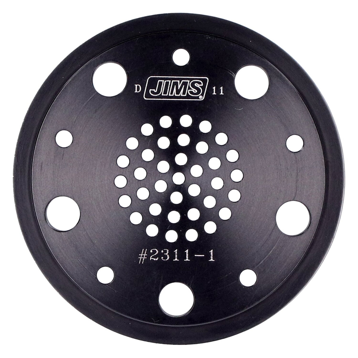 JIMS, cam cover / heat sink. Black