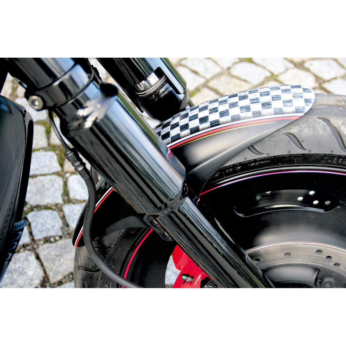 Cult-Werk. 'GT' front fender. Black