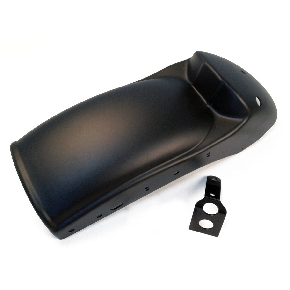 Cult-Werk, XL 'Bobber' rear fender. Matte black