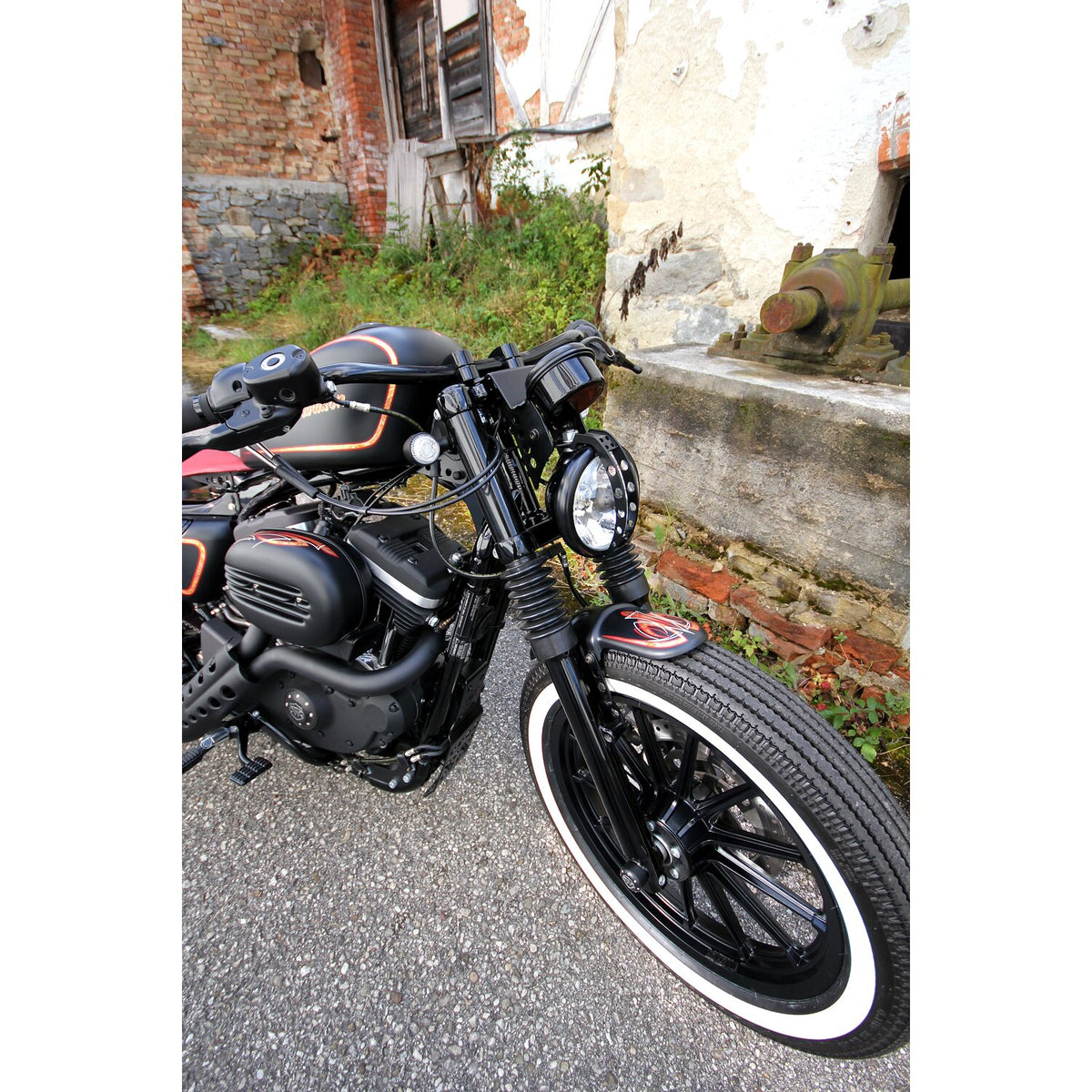 Cult-Werk, 'Bobber' front fender. Matte black